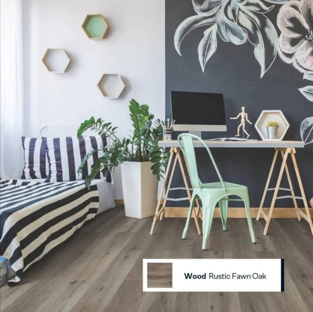 Imagen de PISO WICANDERS HYDROCORK RUSTIC FAWN OAK 1225x195 (1.67 m2)
